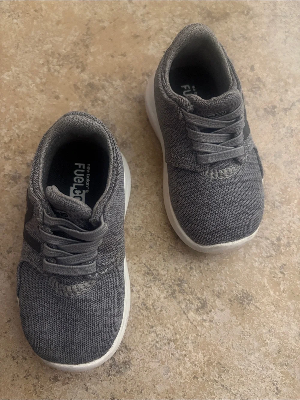 Kids Grey New Balance Sneakers